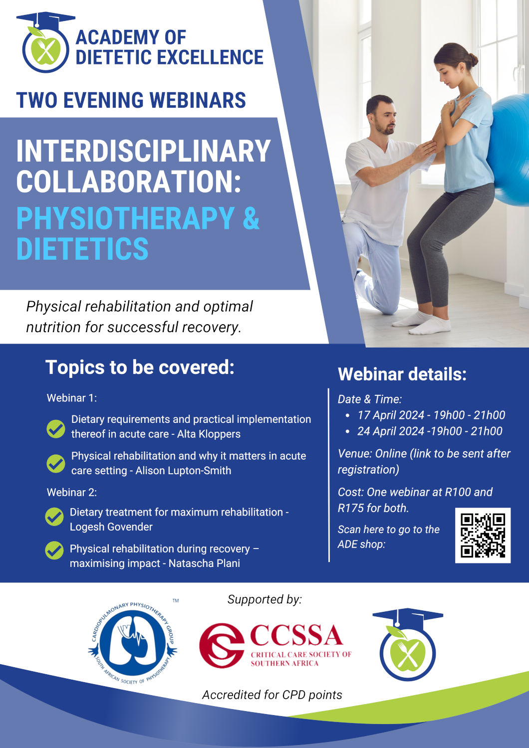 Interdisciplinary Collaboration: Physiotherapy & Dietetics